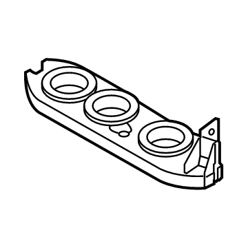 Hyundai 64176-S8000 REINF-Radiator Support LWR, LH