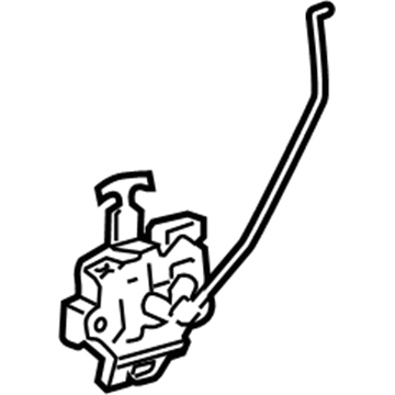 Toyota 64610-02171 Lock Assembly