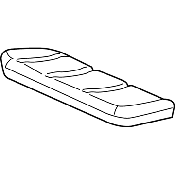 GM 88981596 Pad, Rear Seat Cushion