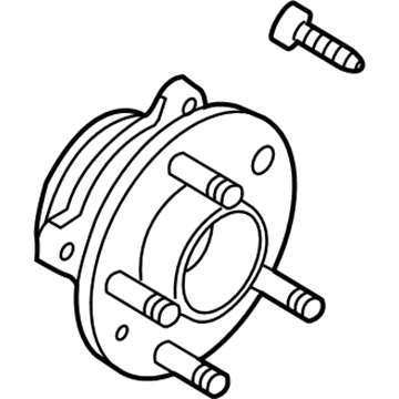 Ford DE9Z-1104-E Hub & Bearing Assembly