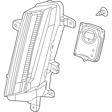 GM 84761120 Daytime Run Lamp