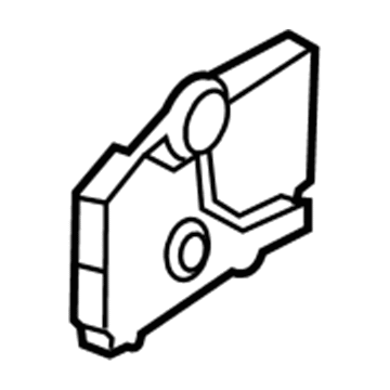 Nissan 80858-3LM0A Pad Front Door Outer, RH