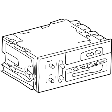 GM 25916154 Radio Asm-Amplitude Modulation/Frequency Modulation & Clock