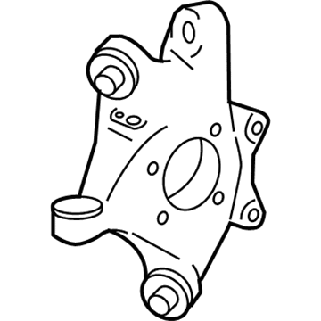 Lexus 42304-53030 Carrier Sub-Assembly, Rear