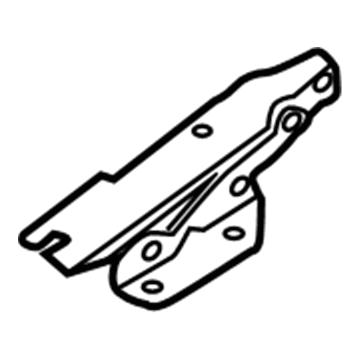 BMW 41-61-7-120-275 Left Engine Hood Hinge