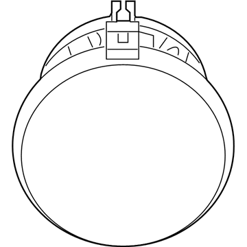 Mopar 5182025AA Front Fog Lamp