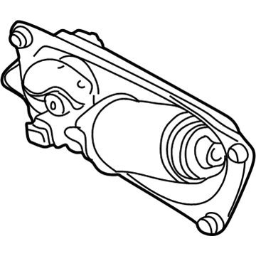 GM 91174716 Motor & Bracket Asm, Wiper (On Esn)