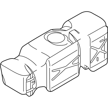 Mopar 52121149AC Fuel Tank - Plastic