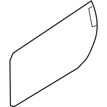 Nissan 80152-CD730 Panel-Front Door, Outer RH