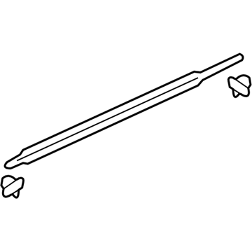 Acura 72910-STX-A11 Molding Assembly, Right Rear Dr
