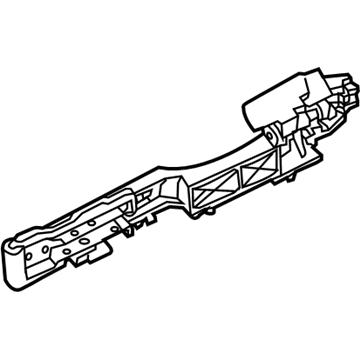 Infiniti 80610-3JA0A Bracket-Outside Handle, RH