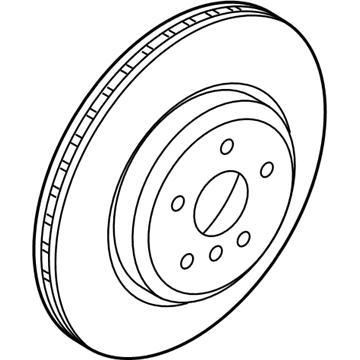 BMW 34-11-6-884-301 Brake Disc, Ventilated