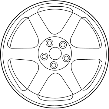 Nissan D0C00-6AV1B Wheel-Aluminum