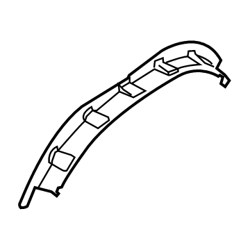 Mopar 68106084AA REINFMNT-WHEELHOUSE