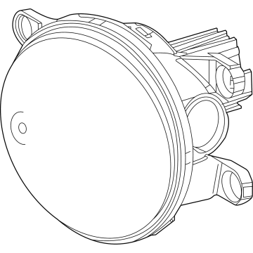 Toyota 81220-08040 Fog Lamp Assembly