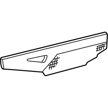 GM 15018326 Insert, Front Side Door Trim Panel