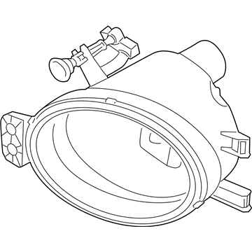 BMW 63-17-7-273-448 Fog Lights, Right