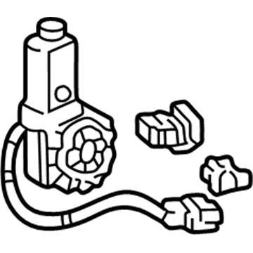 Honda 72255-S82-A01 Motor Assembly, Left Front Window