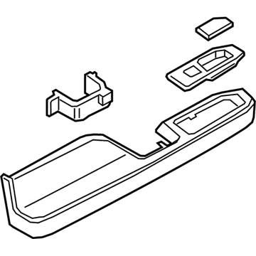 Ford JL7Z-7827541-DB Armrest