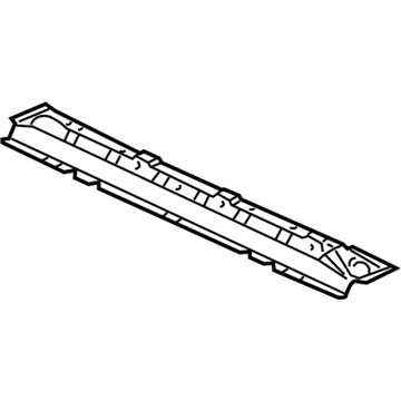 Lexus 57654-48030 Member, Rear Floor Cross, NO.3