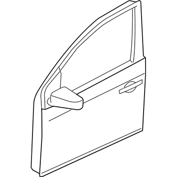 Nissan 80101-ET030 Door-Front, LH