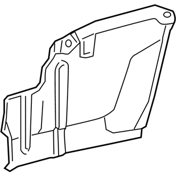 Toyota 51443-0R010 Side Cover