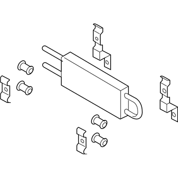 Infiniti 49790-1CA0A Tube Assembly-Oil Cooler Power Steering