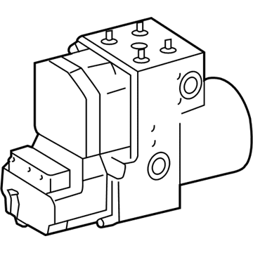 Mopar 5127538AA Anti-Lock Brake Control Unit