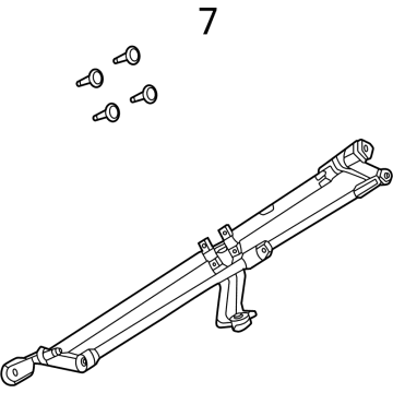 Ford M2DZ-17566-A ARM AND PIVOT SHAFT ASY