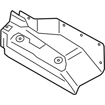 BMW 18-30-8-609-800 Heat Shield, Rear Silencer