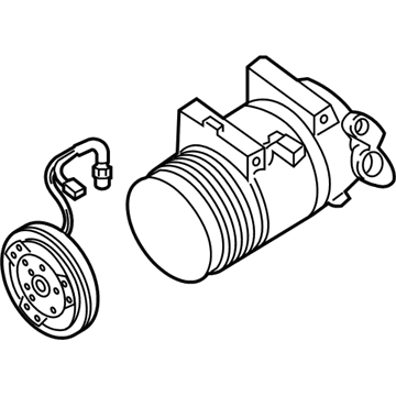Nissan 92600-9FU4A Compressor Assy-Cooler
