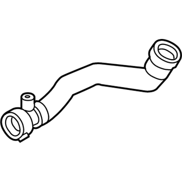 BMW 17-12-7-519-257 Radiator Lower Coolant Hose