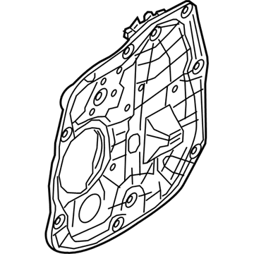 Kia 83402A7010 Regulator Assembly-Rear Door