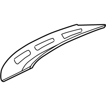 Hyundai 84141-25000 Insulator-Fender LH