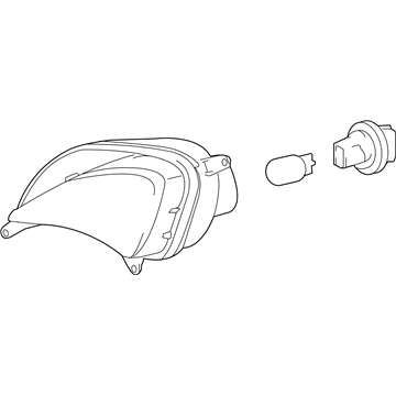 Toyota 81520-07010 Turn Signal Lamp