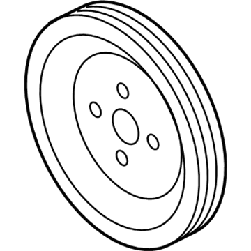 Hyundai 25221-23020 Pulley-Coolant Pump