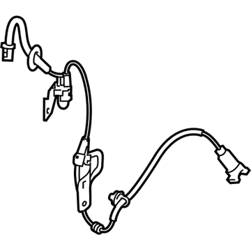 Hyundai 59910-C1100 Cable Assembly-ABS.EXT, LH