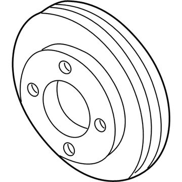 Nissan 21051-4S100 Pulley-Fan & Water Pump