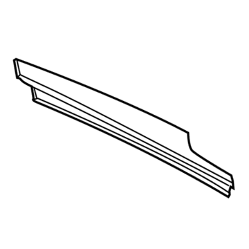 BMW 51-33-7-416-489 Cover, Column B, Door, Front Left