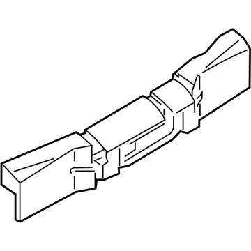 Nissan 85090-5ZW0A Absorber Assy-Energy, Rear Bumper