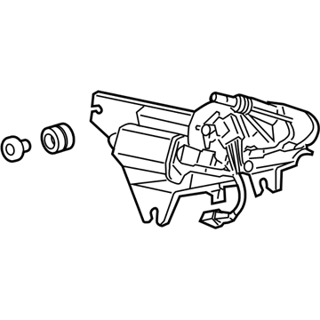 Honda 76710-SHJ-A02 Motor, Rear Windshield Wiper