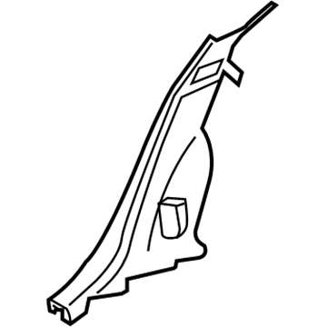 GM 94714467 Panel, Body Lock Pillar Lower Trim