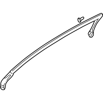 Mopar MR341827 WEATHERSTRIP-Front Door
