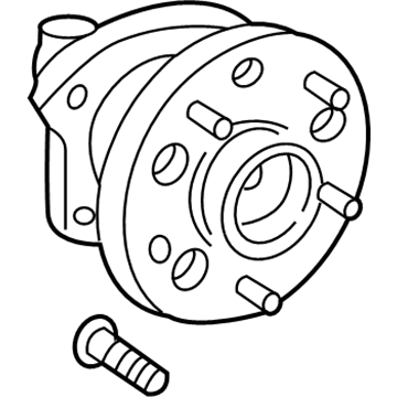 Toyota 42410-42020 Hub & Bearing