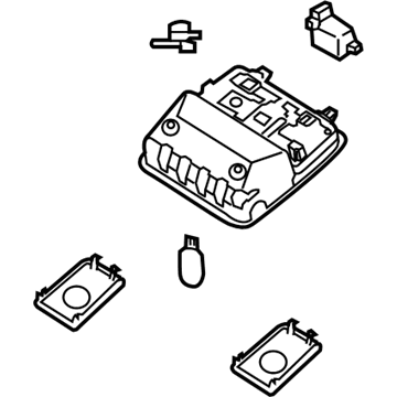 Kia 92800M6010WK Lamp Assembly-Overhead C