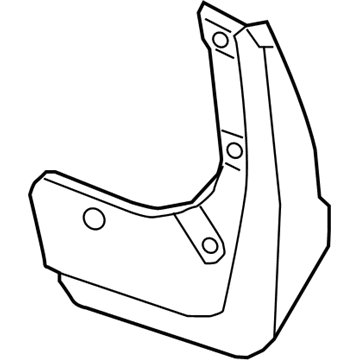 Acura 75800-TJB-C01 Splash Guard, Front R