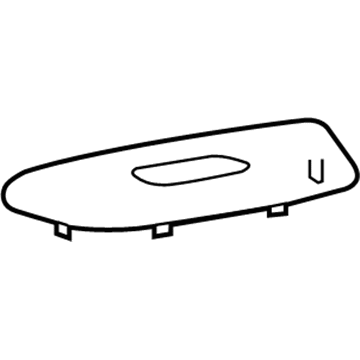 Lexus 74230-75110 Panel Assy, Front Door Armrest Base, RH