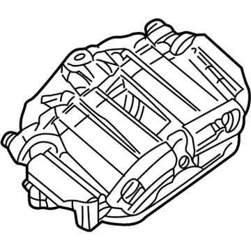 GM 25848329 Caliper, Rear Brake (W/O Brake Pads & Bracket)