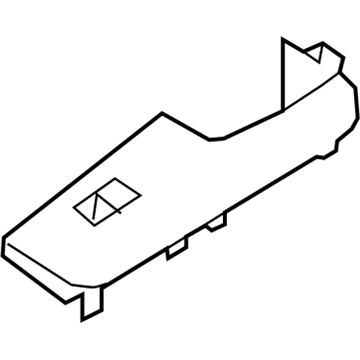 Kia 935802J500ABR Power Window Sub Switch Assembly, Right