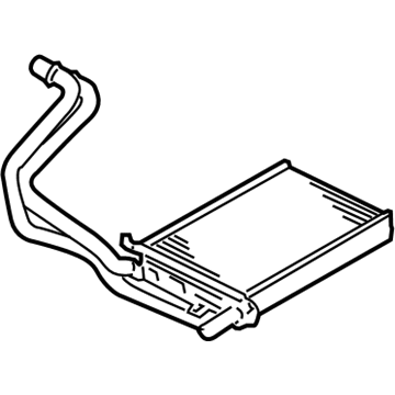 Nissan 27140-1FC0A Core-Heater